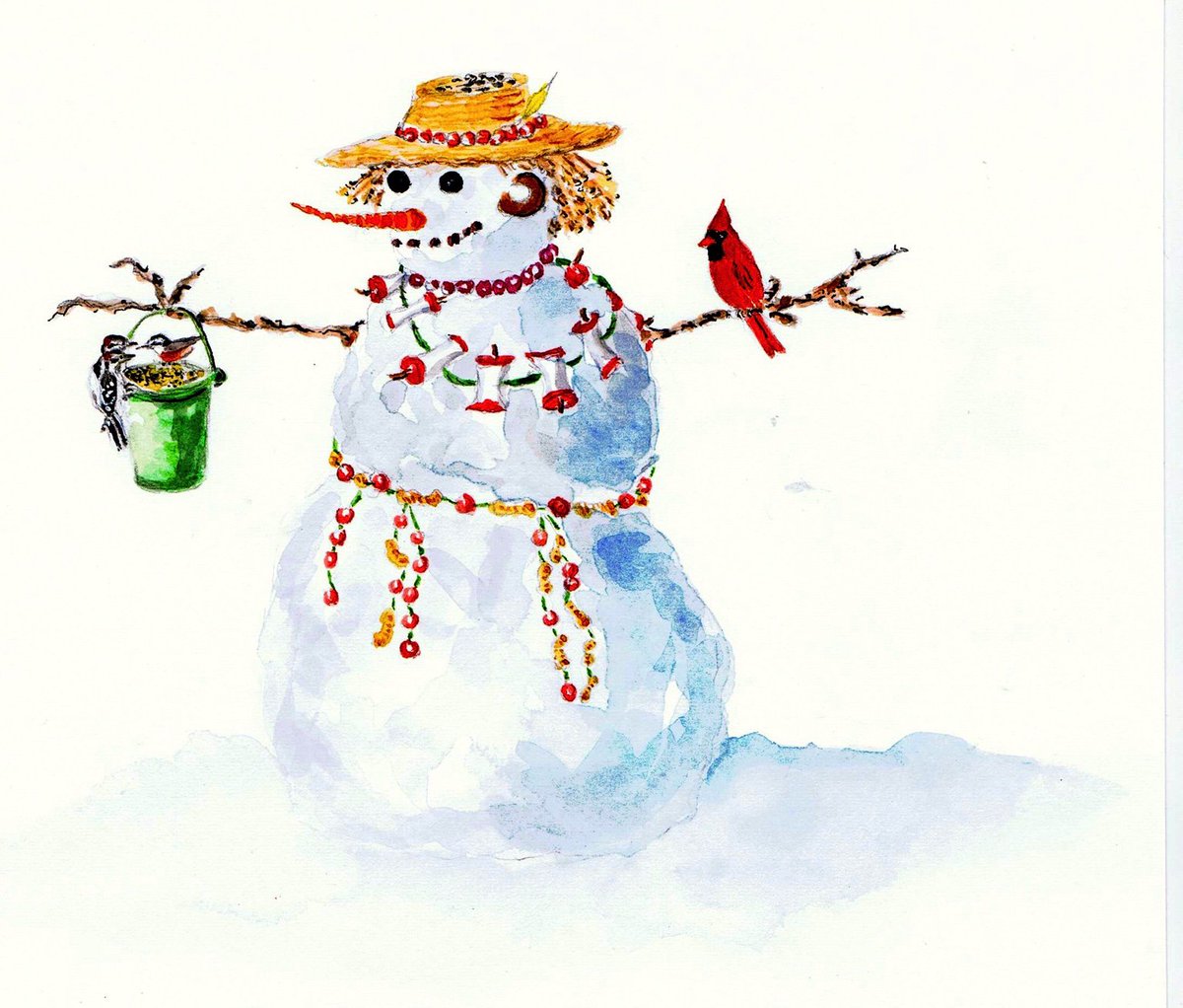 Don’t forget to feed the birds!