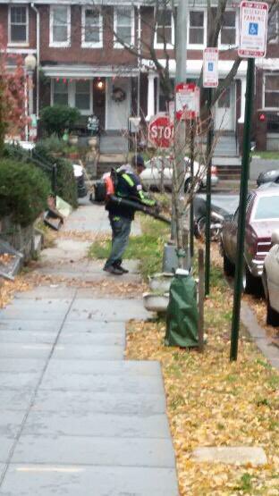 charlesboyd807's tweet photo. Dpw crew cleaning 🍂🍂 in the 200 block of Ascott Place NE @DCmadeNiky https://t.co/7L7DPxQztr