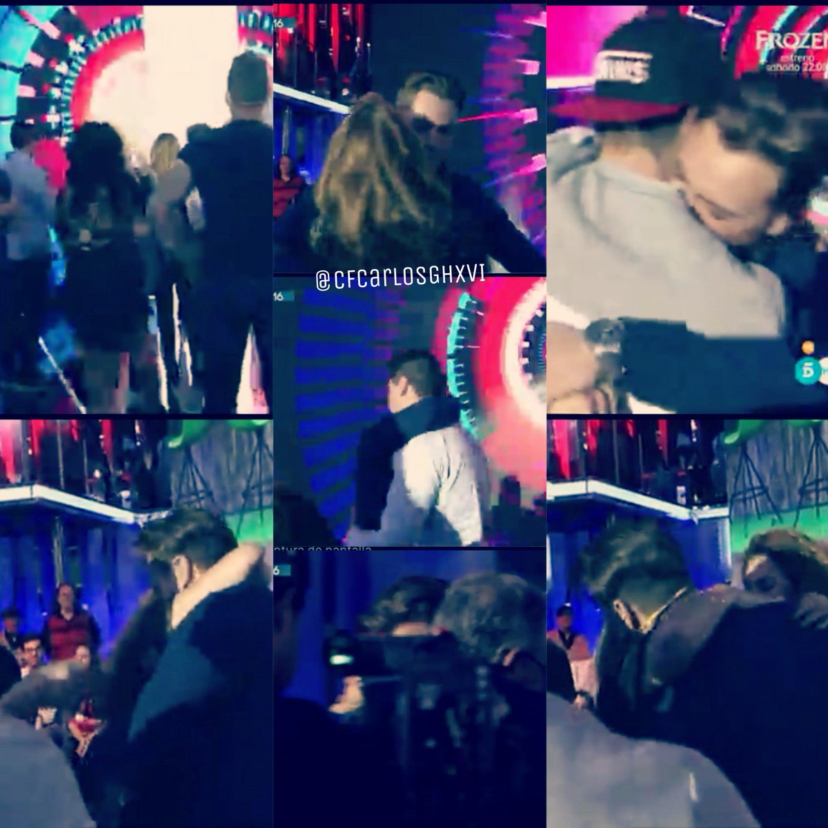 CarlosRCFans's tweet photo. De todos los recibimientos en plató,me quedo con este 💘💝 https://t.co/xnBHxvbLbO