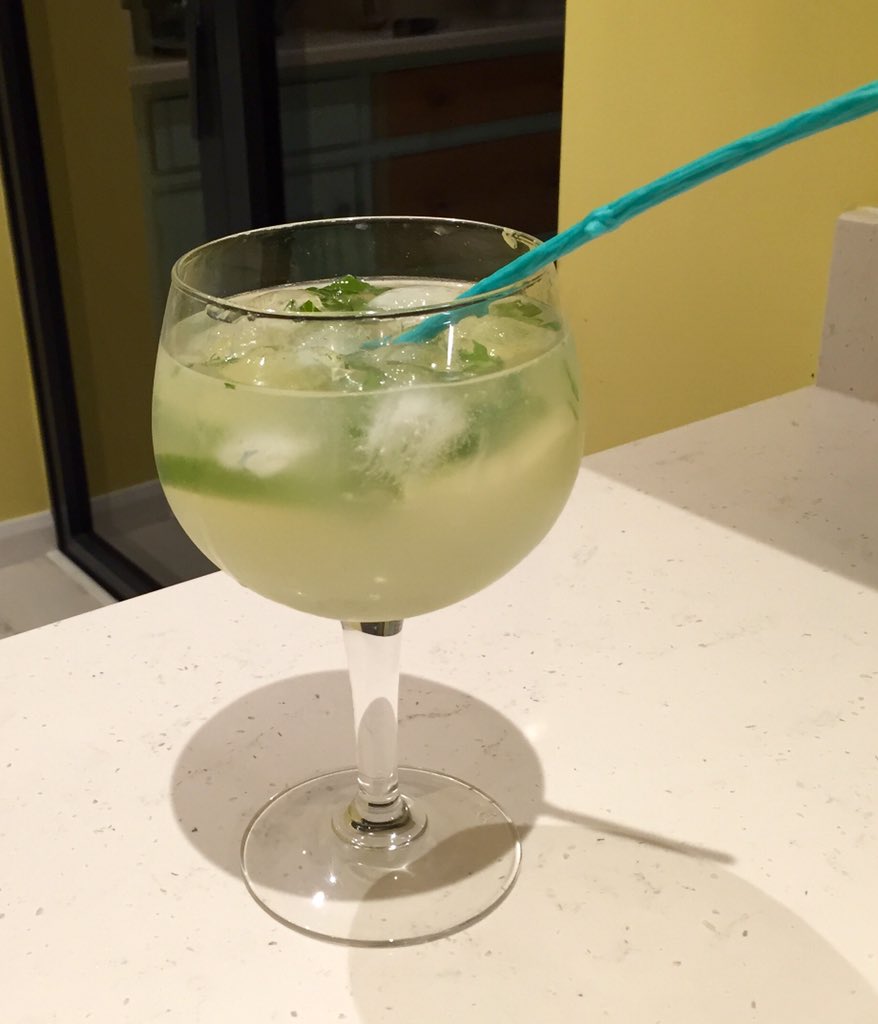 lmn_88's tweet photo. Grape gin, served over lime and mint, with ginger beer! https://t.co/FHs7SjR72p