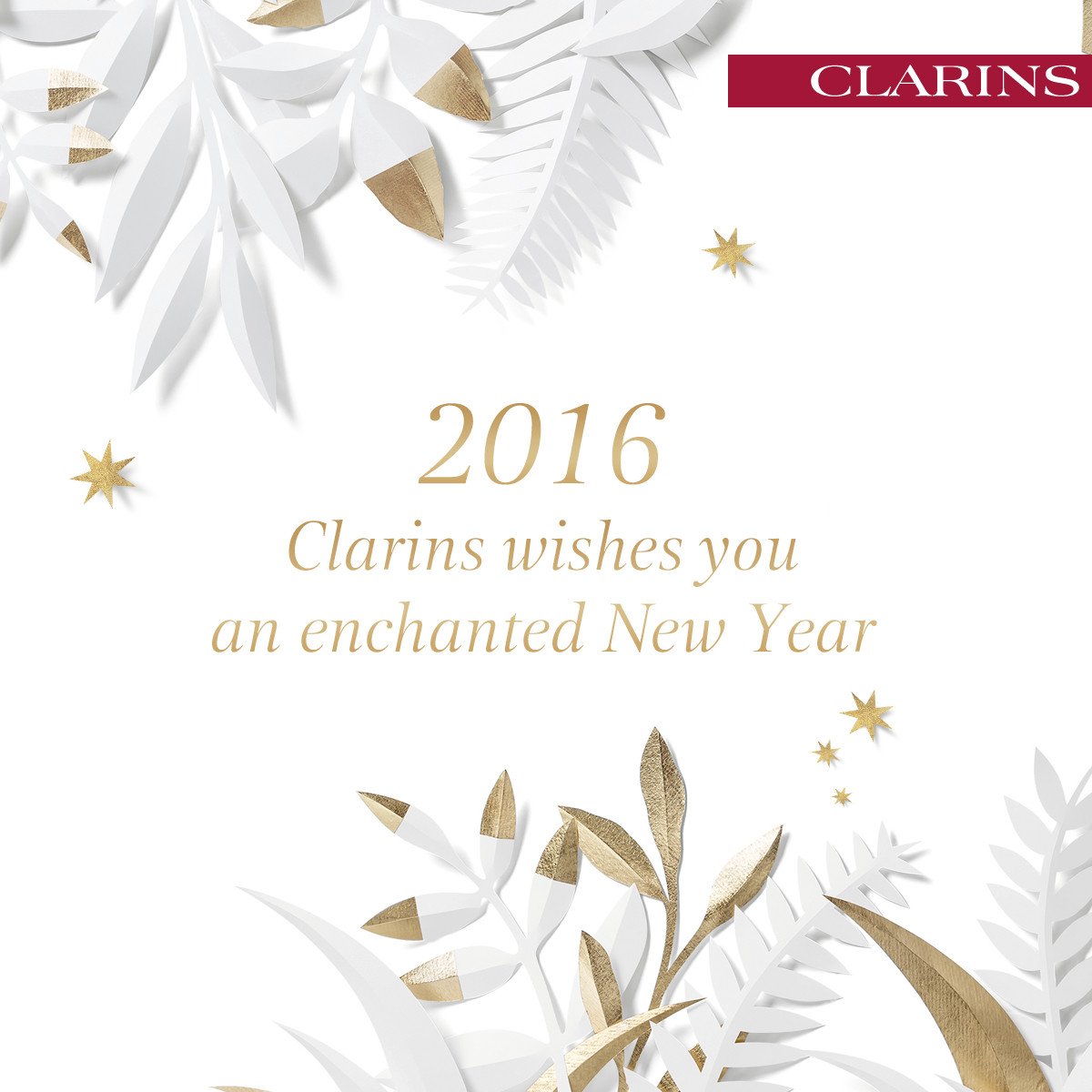 ClarinsCanada's tweet photo. Clarins wishes you an enchanted New Year! https://t.co/R7issruIC1