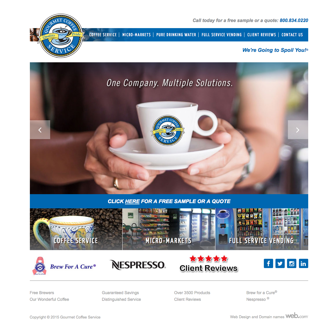 GourmetCoffeeCA's tweet photo. #BrewForACure has raised $2500 so far for @cityofhope! Place an order on our revamped site: https://t.co/Otmn8vKoR7 https://t.co/EclyE5WEz5