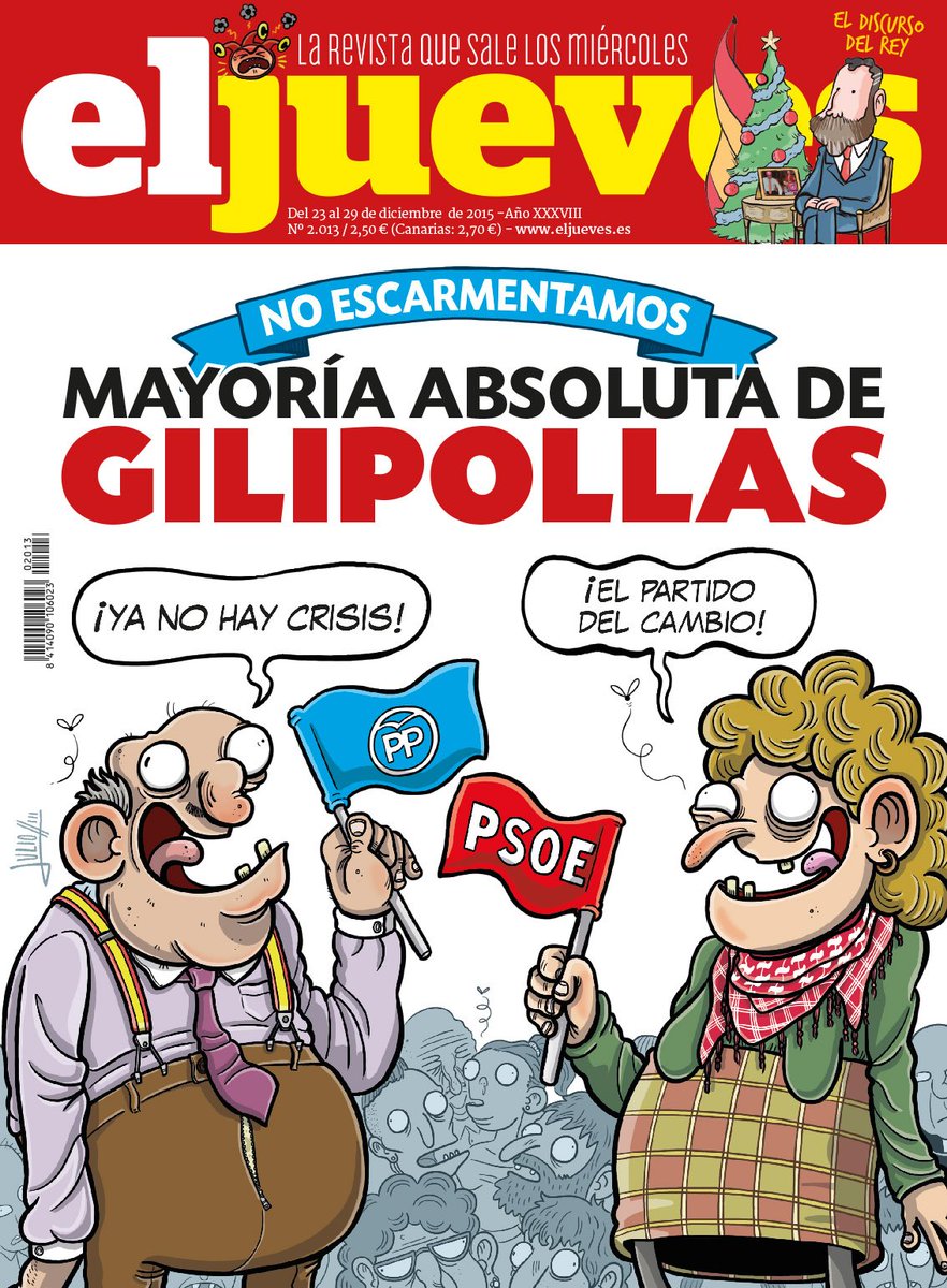 eljueves's tweet photo. Nos vemos mañana en el quiosco https://t.co/cT1WU9R5zI