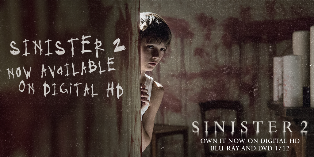 From <a href="/Blumhouse/">Blumhouse</a> Productions comes the horror-thriller #Sinister2. Now on <a href="/iTunesMovies/">iTunes Movies</a>: itunes.apple.com/us/movie/sinis…