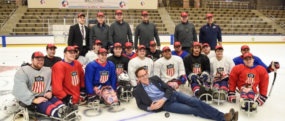 emedstores's tweet image. Paralyzed Marine turns to sled hockey for rehabilitation, community | Fox News | fxn.ws/1YuBCXY #Marines