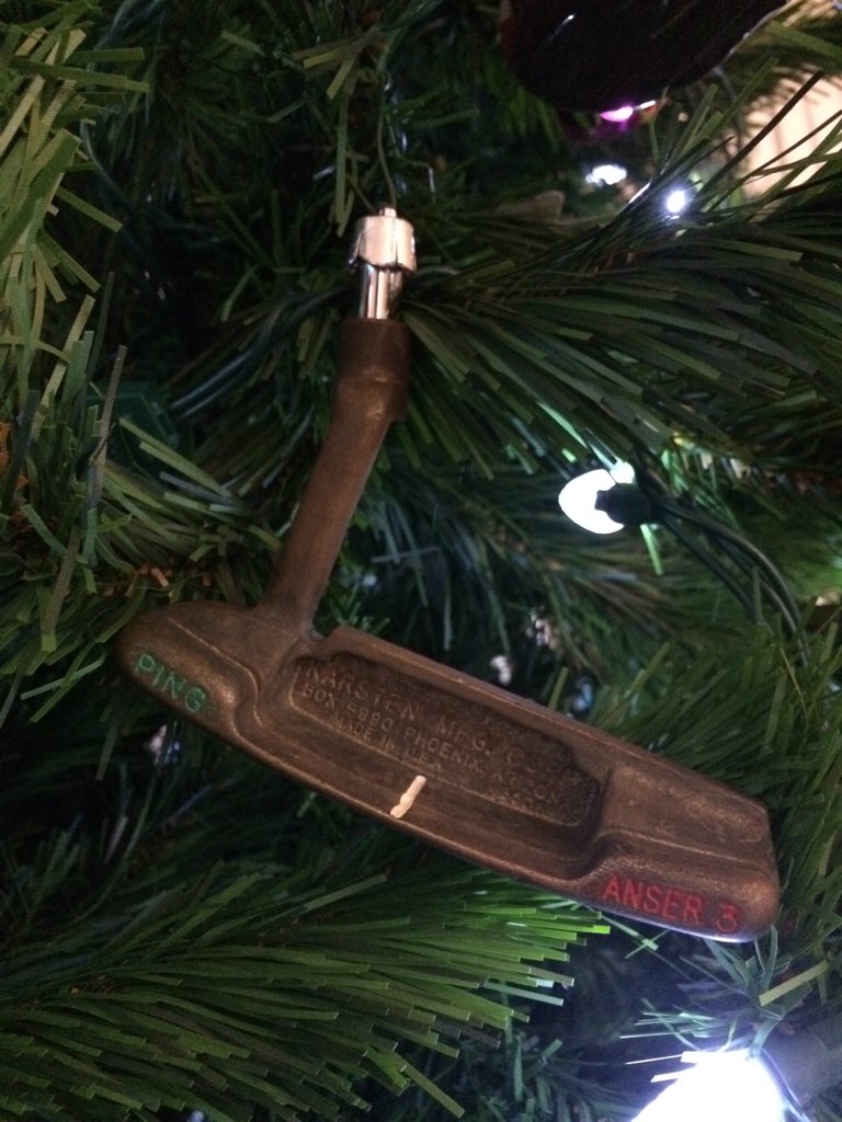 Changbay's tweet photo. @bubbawatson My wife made this for me a few years ago!#Bubbaclaus https://t.co/lDVJv9LQbk