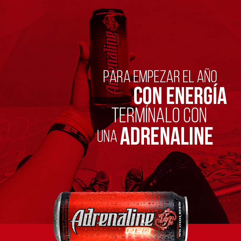 AdrenalineRedCl's tweet photo. Que no te falte energía estos últimos días que quedan del 2015 #AdrenalineRed La adrenalina la vives tú. https://t.co/onmK69Y6op