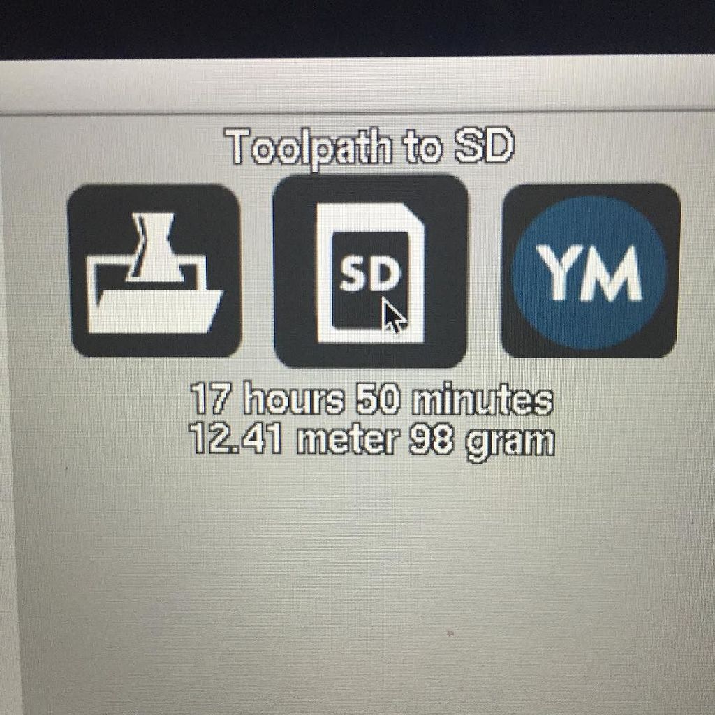 iliketomakestuf's tweet photo. About to attempt my longest 3D print yet. Lots of room for failure in 18 hours, but if it works..... #iltms #iliket… https://t.co/0prsTjV3Uk