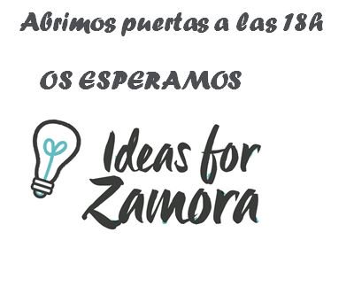 IdeasForZamora's tweet photo. Abrimos puertas a las 18h Os esperamos #IdeasFor15 #IdeasForZA15 https://t.co/fgolNZTlH9