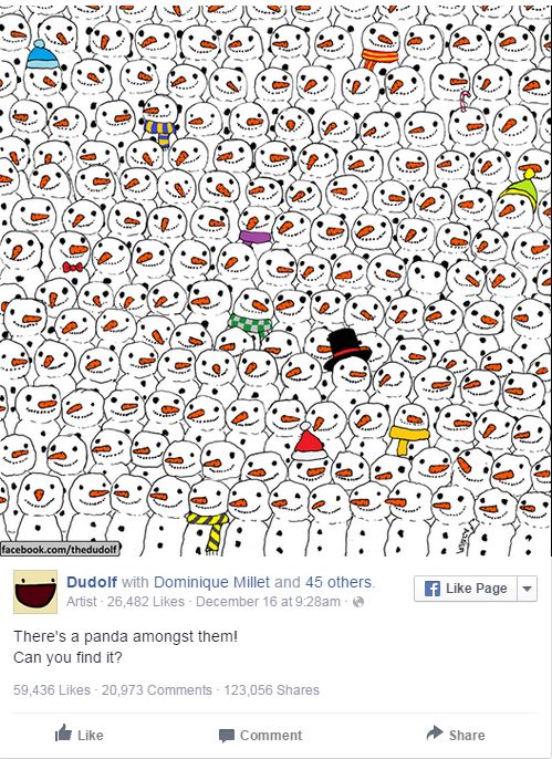 CraigThomasTNN's tweet photo. Can you find the panda? This artist's post is going viral - https://t.co/RktSaAEsih #FrustrationLevel https://t.co/Y28cmOyogG