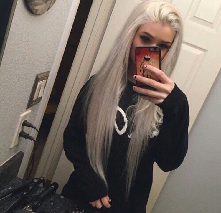 Aesthetic Feels On Twitter Cancer The Girl With White Hair