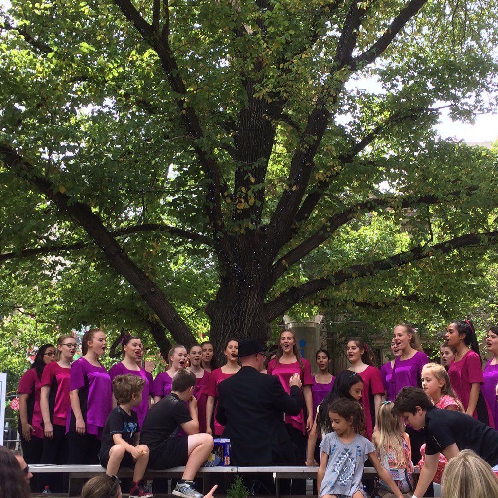 collinsstgroup's tweet photo. Join the @ausgirlschoir singing Christmas Carols around Collins Street starting in @TheBlockArcade at 1pm today https://t.co/vjFINxg8SY
