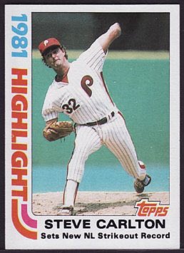 Happy bday Steve Carlton who played entire 1981 season with invisible left forearm. 