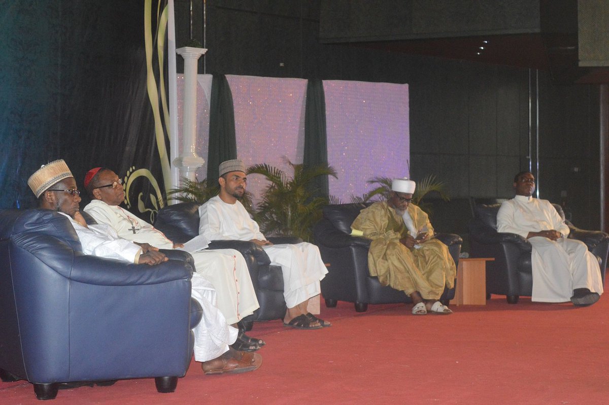 1ummahng's tweet photo. #interfaith feats. Cardinal John Onaiyekan and Rev. Father Emmanuel Ojiefo @Binuthmanm #NurudeenLemu #PUC2015 https://t.co/FlgJ7CzN1g