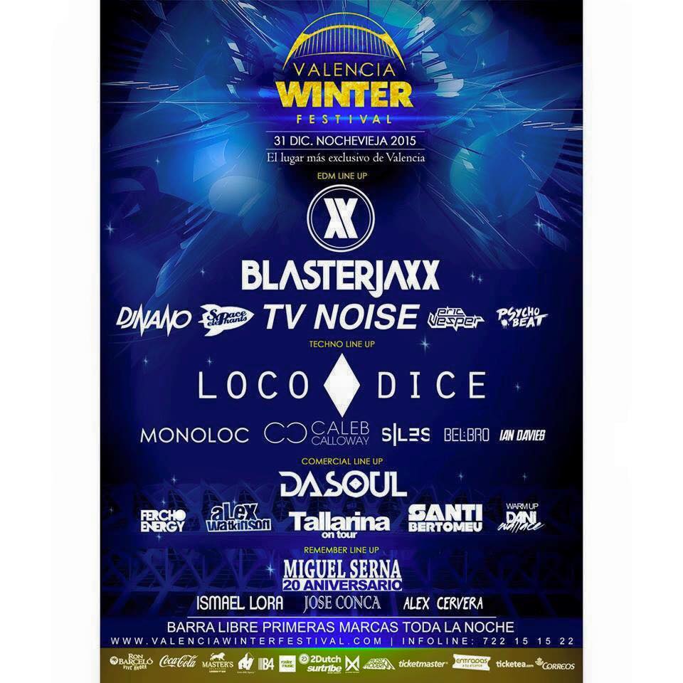 ListasListasvlc's tweet photo. Pídeme tu entrada para la mejor nochevieja en Valencia!!!WINTER
entradas a 41€ con barra libre aprovecha!! 644308145 https://t.co/pNdfM49meE
