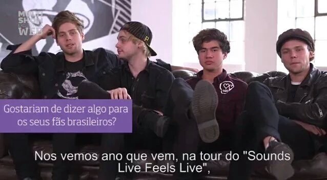 CalumHoodBRA's tweet photo. Os meninos confirmaram que veem para o Brasil em algum momento do ano que vem https://t.co/aRQpQ1MwzR