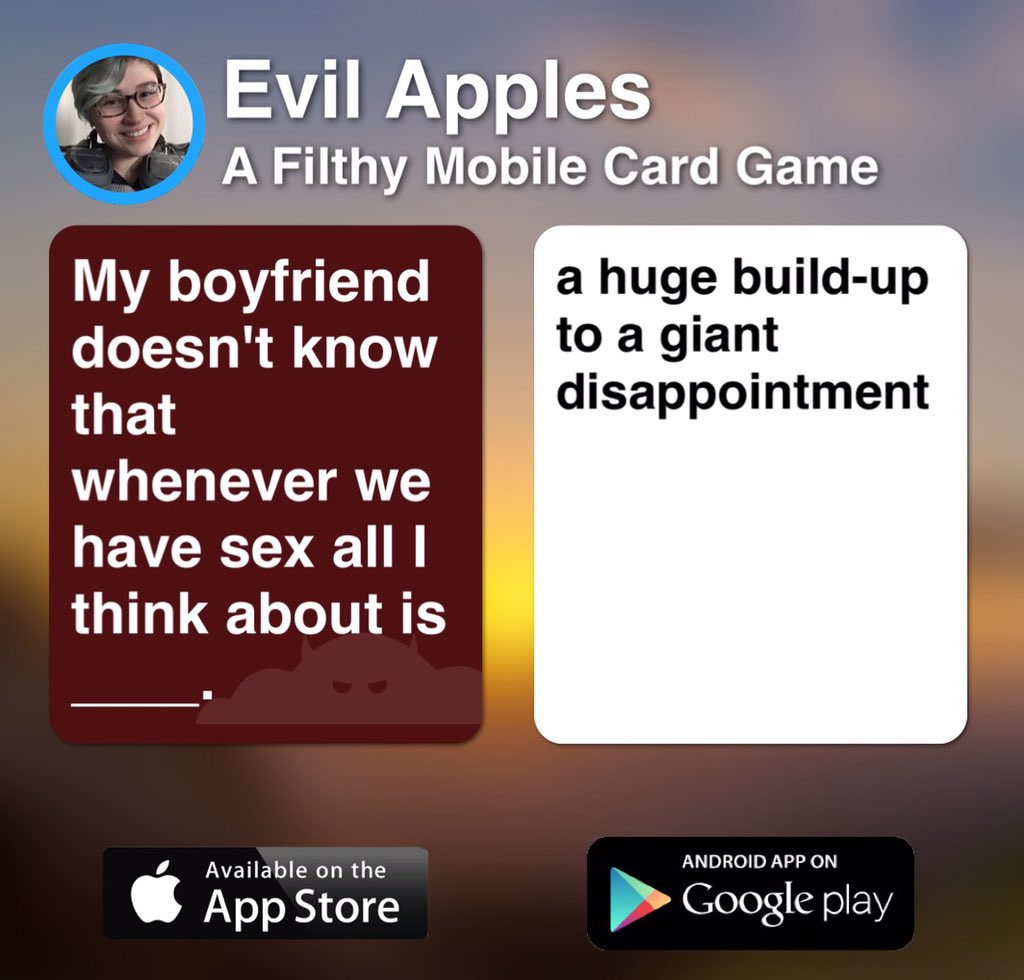 Subject_Re's tweet photo. I feel like this is a #winner. @evilapplesapp #evilapple https://t.co/uSmQQ5tAfl