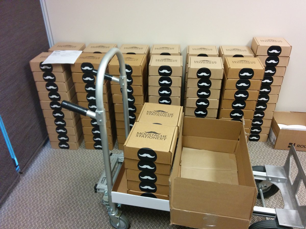 moustationery's tweet photo. We said goodbye to our #decemberboxes today! Ready, set, here they come.... https://t.co/IRqoxpwoa5