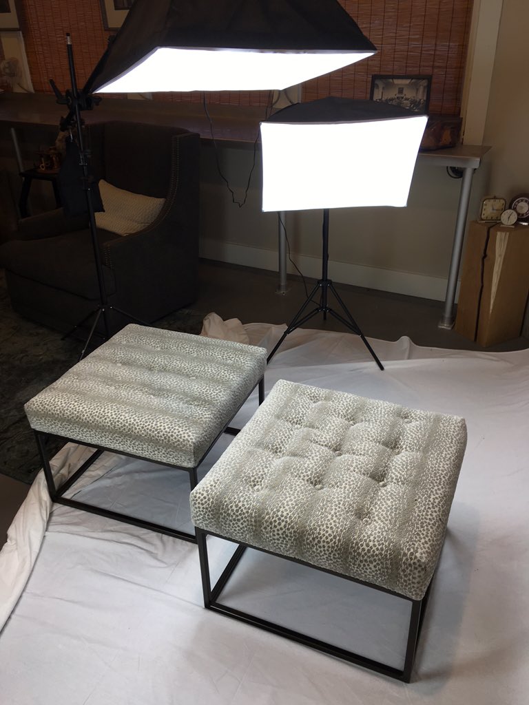 lignumdesigner's tweet photo. Custom Lignum-Designs ottoman shoot. Beautiful Nakuru Linen Velvet. Thanks @Schumacher1889 #customercentereddesign https://t.co/HPd8b8rkK4