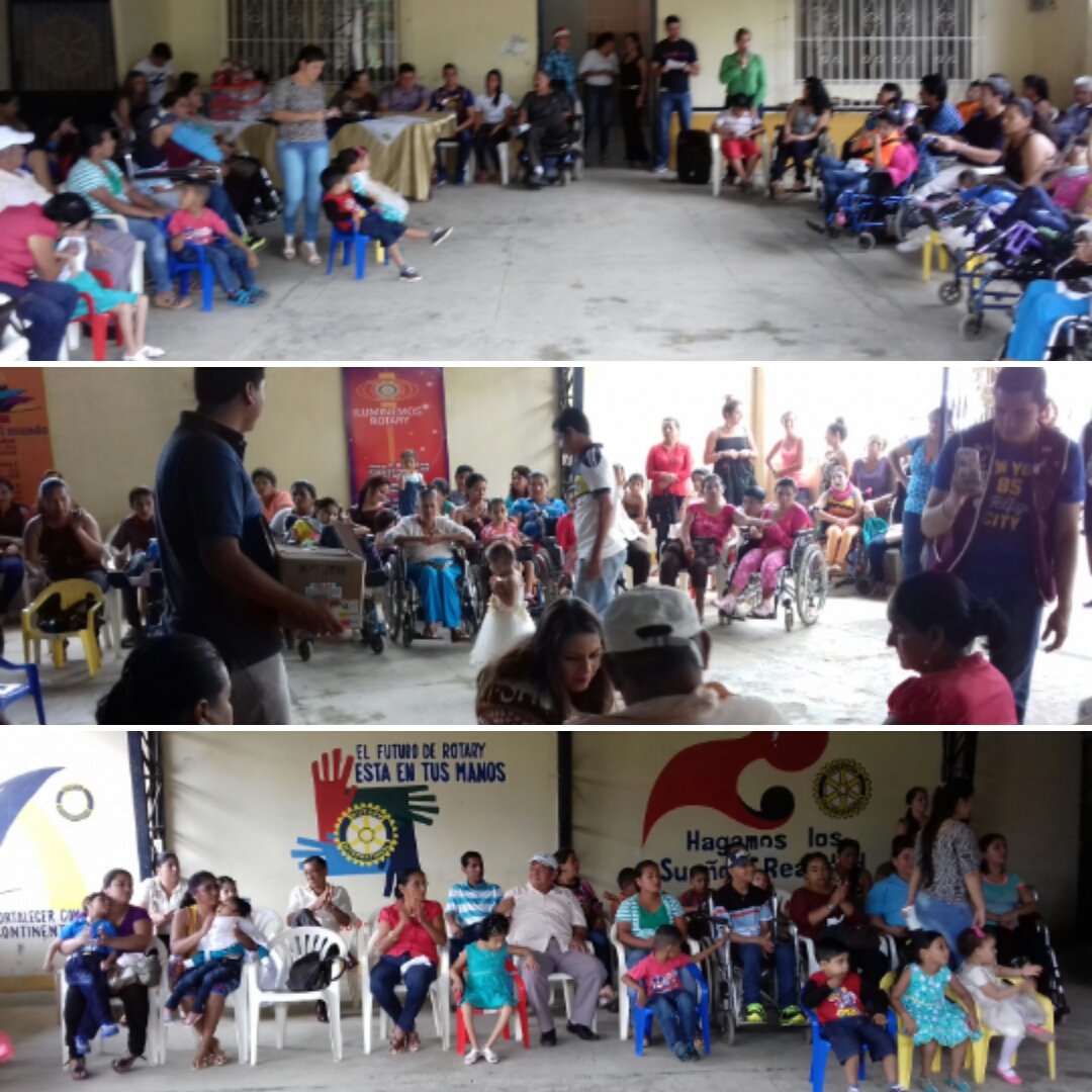 RotaractChone's tweet image. Centro d Estimulación temprana,síndrome d down y terapia de lenguaje "Dr.EliécerValleCarrera"
#Rotary #RotaractChone