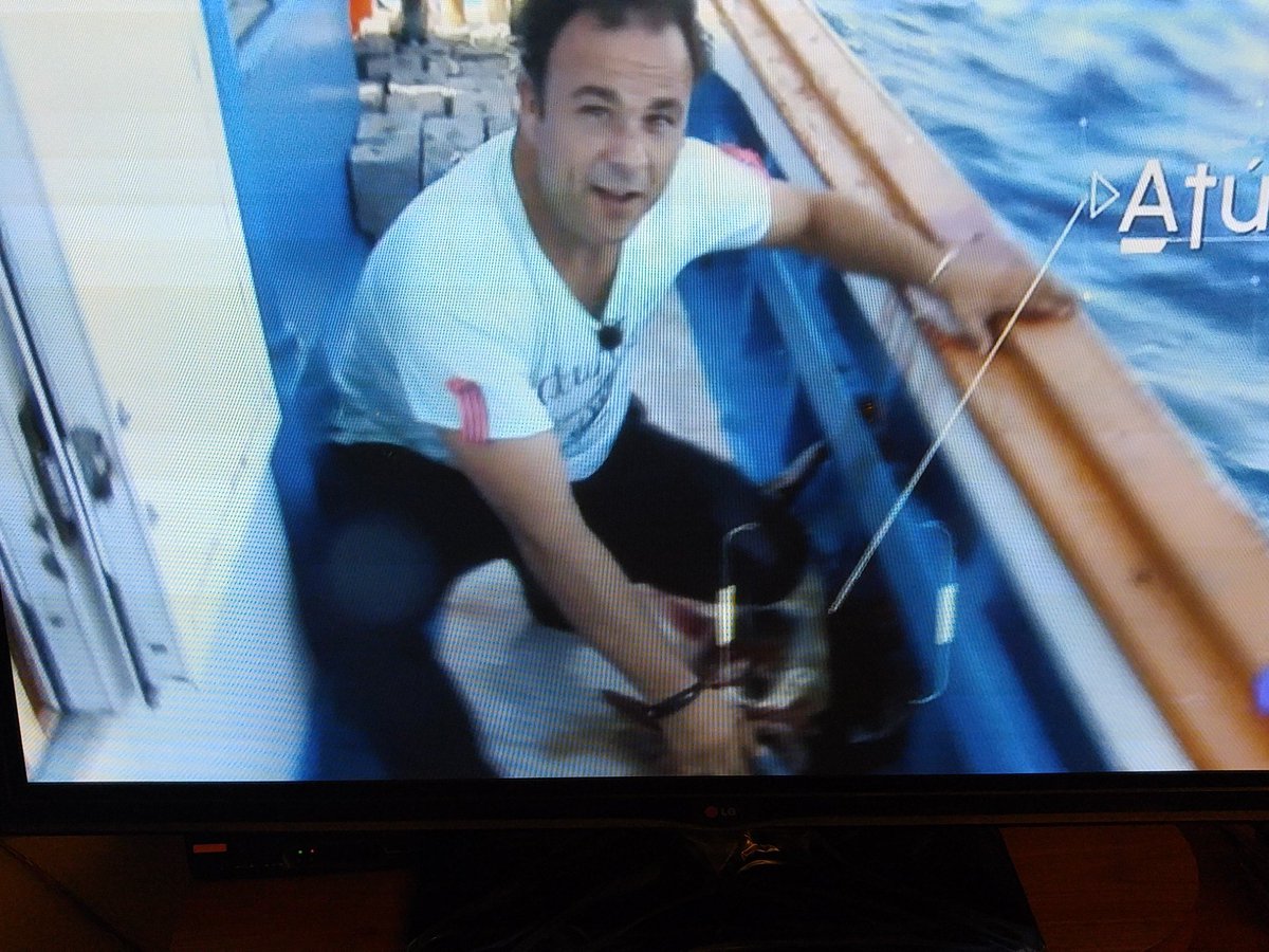 wikicocina's tweet photo. No nos ha tocado ni un euro en la loteria. Pero acabamos el dia con #elchefdelmar13 viendo la captura del atun https://t.co/10YWkIRxcT