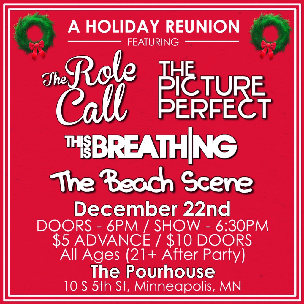 TheRoleCallMN's tweet photo. TONIGHT! Come out to our reunion show and let's party! https://t.co/sNmxw9MsWw