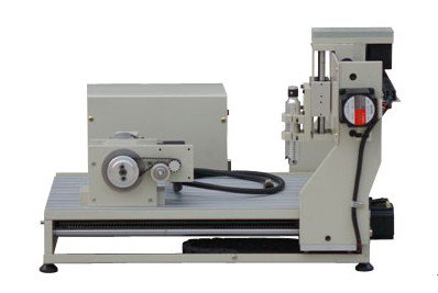 elecncrouter's tweet image. mini 3040 cnc router with a rotary device, from Jinan Blue Elephant CNC Machinery Company.