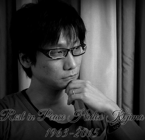 BradH094's tweet photo. After all that he went through with Konami, and now this happens? Jeez. #HideoKojima #KojimaProductions #RIPKojima https://t.co/cmXkILtpZm