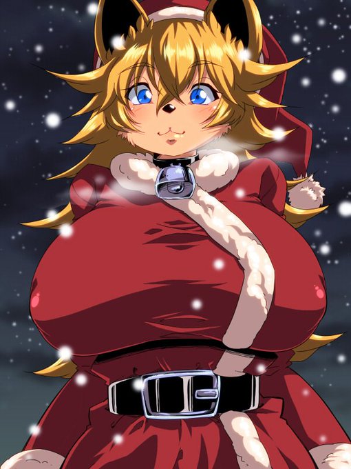 [絵]ケモサンタさんっす!どんなプレゼントをくれるっすかね!? 