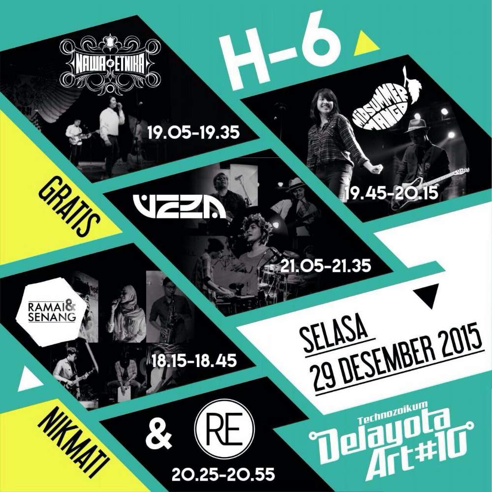 Akan bereksyen kembali dengan gahar &amp; menghajar pada 29 Des 2015 jam 21.00 di Jogja Nasional Museum.
<a href="/DELAYOTAevents/">Delapan Event Update</a>