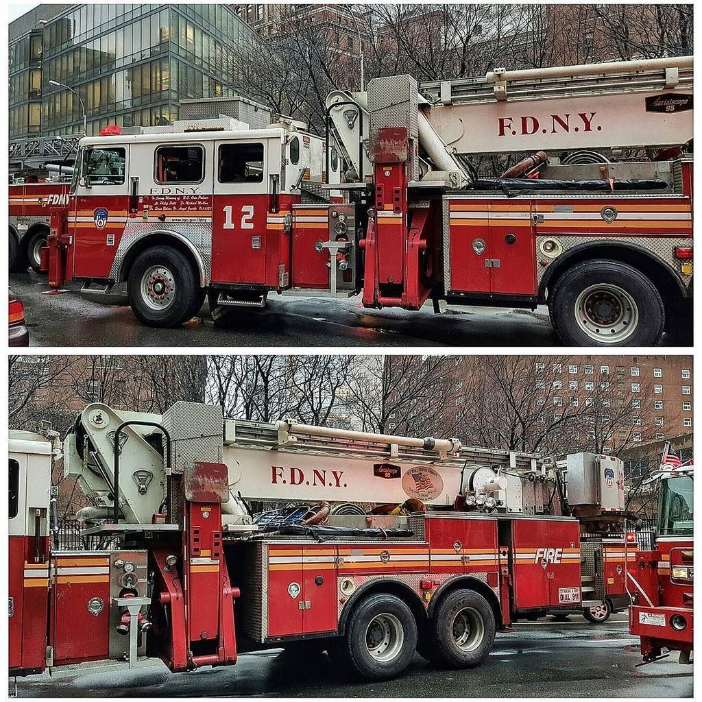 AFireStation's tweet image. Found this cool photo, not mine What an old lady ... #Ladder12 #SpareRig 
______________________________________
#F…