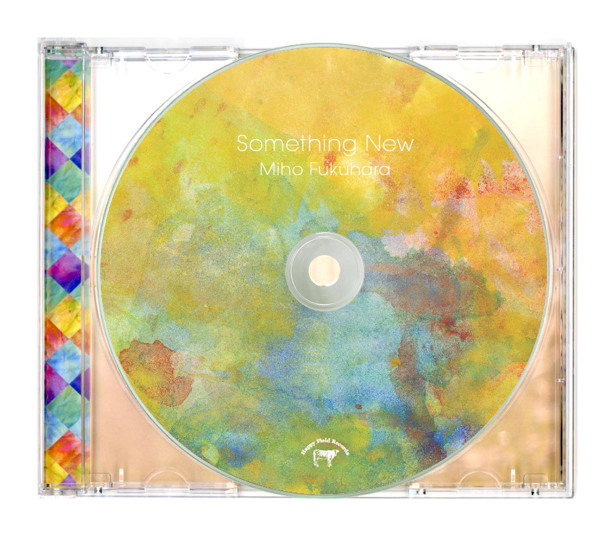 ライラ En Twitter 福原美穂さんの新譜 Something New 今日発売です Cdジャケットのデザインをしました ブックレットなど至る所に社福綾瀬ひまわり園のアーティストの皆さんの色彩や絵が使われています ぜひ Somethingnew T Co Dhxrzknhze