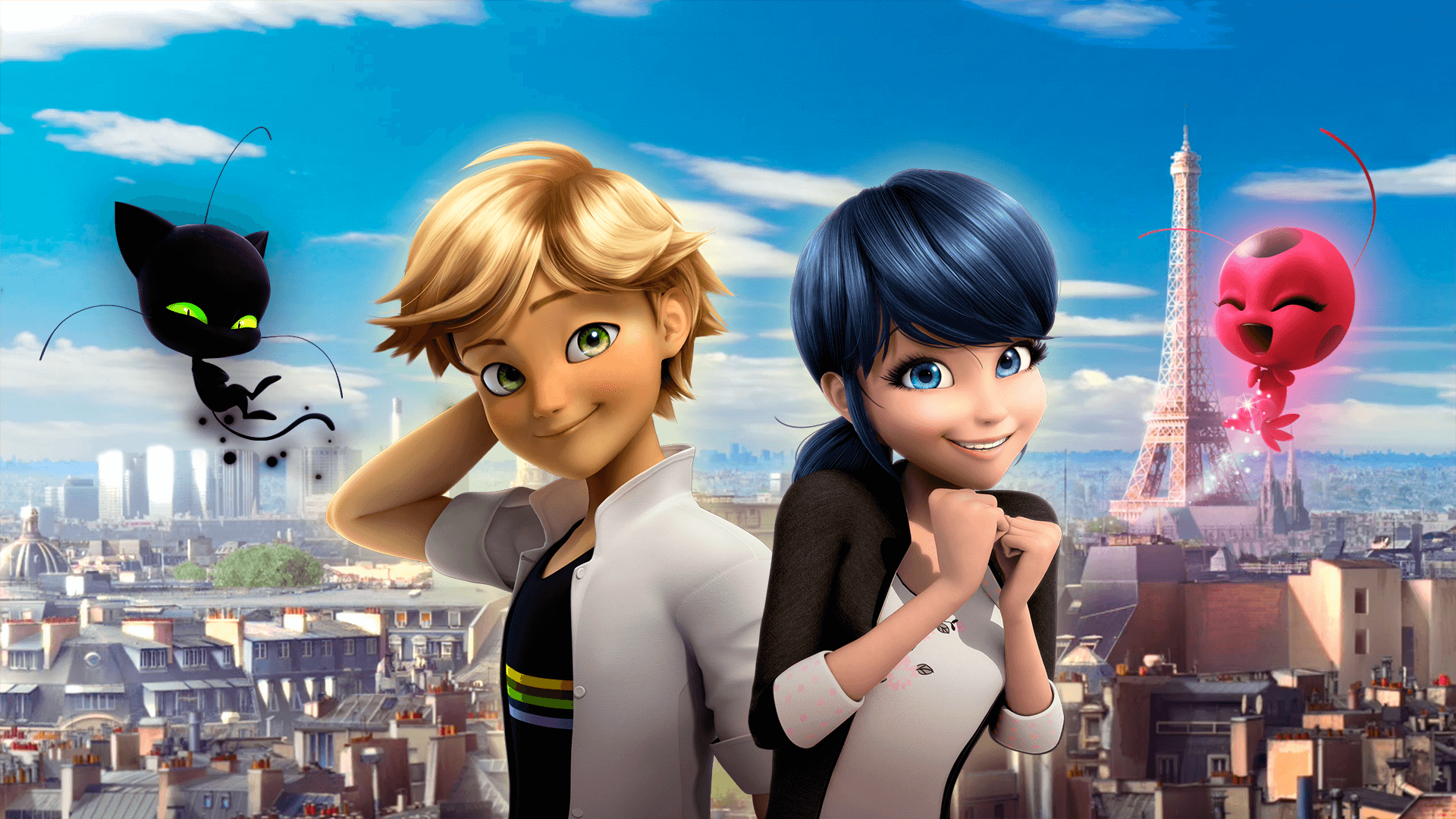 Miraculous Ladybug - Tikki e Marinette = Ladybug - Plagg e Adrien = Chat  Noir