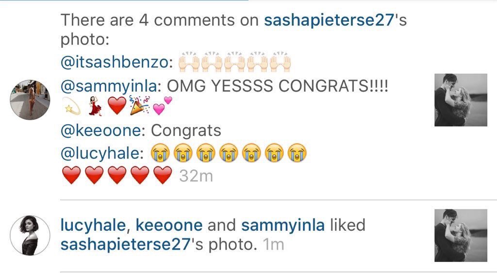 LoViNg__SpObY's tweet image. Lucy's otp dreams came true 😂❤️ so happy for them cast love #Pllcast Keegan Ashley and Sammy .