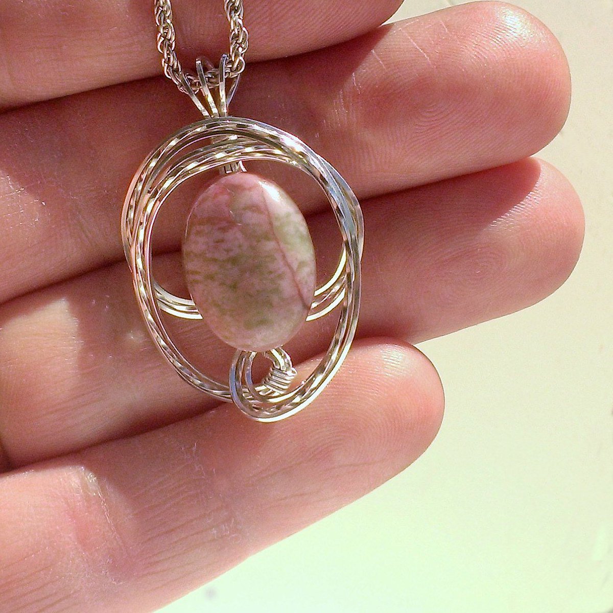 ces614's tweet photo. Pink Rhodonite Pendant Necklace Wire Wrapped Jewelry Handmade … https://t.co/jRrzyZXxcc #EtsyGifts #WireWrappedAgate https://t.co/EpV5xUKWEI
