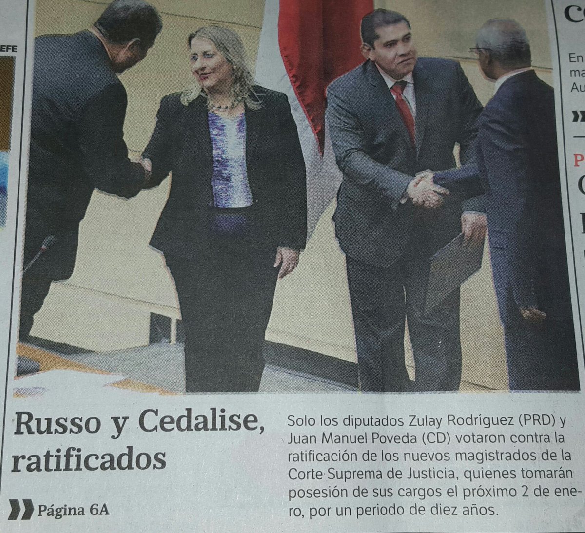 ZulayRL's tweet photo. Solo Juan Manuel "Chin" Poveda y Zulay Rodríguez Lu votamos en contra de la designación de los Magistrados de CSJ https://t.co/7GHpXHSEaV