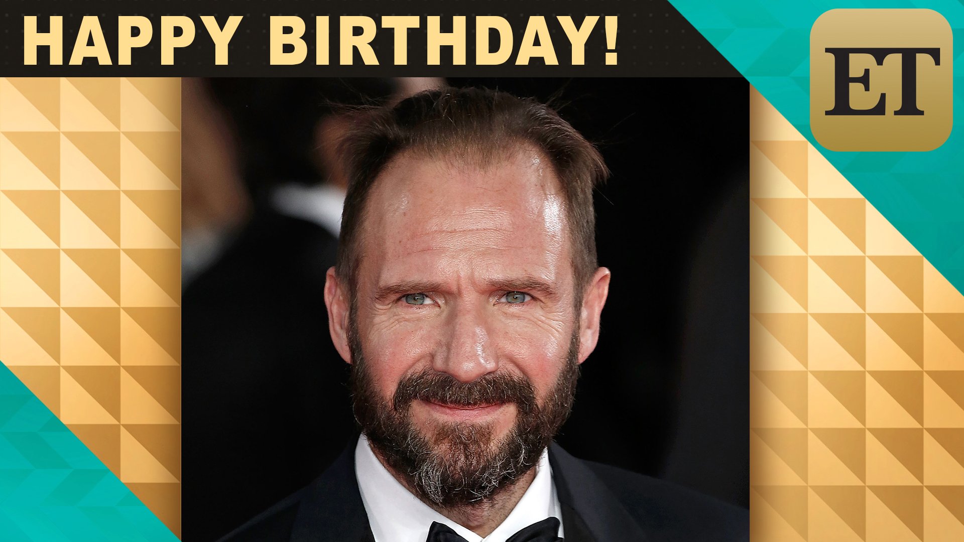 Happy 53rd birthday, Ralph Fiennes!   