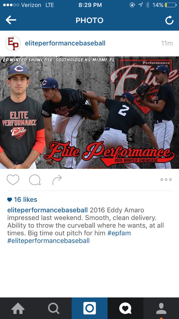 eamaro8's tweet photo. #repost @epbaseball305 https://t.co/1TU6LEMoJk