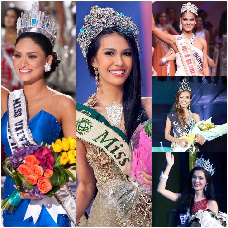 SMacuro's tweet photo. Amazing year for the #Philippines #2015 #MsEarth #MsUniverse #MsGlobe #MsScuba & #MsIntlQueen https://t.co/6qQoHxQeha