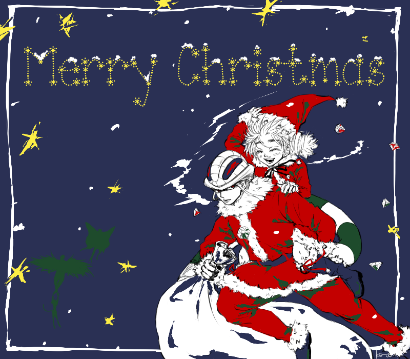 【rkgk王ムギ+護衛軍】ちょっと早いけど、メリークリスマス!
サンタさん、念宝石100万個ください。50万個でもいいです…。 
