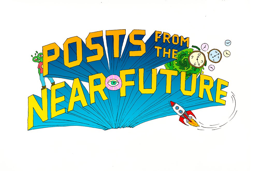 oanaclitan's tweet photo. I did a fun logo illustration for @Medium for #PostsFromTheNearFuture :) https://t.co/ulrAQHd7sV https://t.co/flPuK7c0Ka