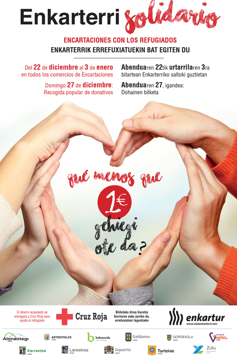CruzRojaBizkaia's tweet photo. Encartaciones con los #Refugiados.
Enkarterrik errefuxiatuekin bat egiten du.
#Campaña #EnkarterriSolidario https://t.co/gRlVaci2zQ