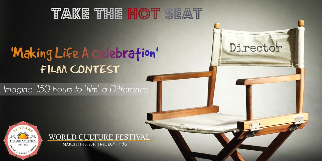 saurabhyoga's tweet photo. #WCF2016 #FilmContest #120seconds #ShortFilm #MakingLifeACelebration #ArtOfLiving https://t.co/vSRHSA2dOe