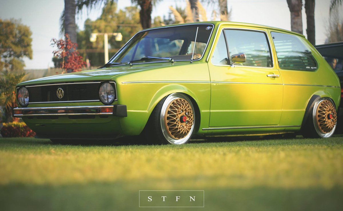 German Car Scene on X: "Slammed #Volkswagen Golf 1 shot via Ztefan  Photography https://t.co/KqH6yvEErO" / X