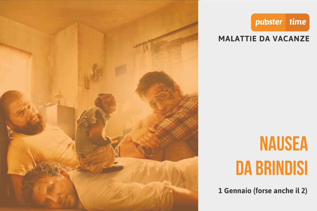 pubsterapp's tweet photo. #PubsterTime presenta #MalattieDaVacanze. Riprenditi e inizia l'anno nuovo raccogliendo #monete, #OffriamoNoi https://t.co/0ji0pcOXMI