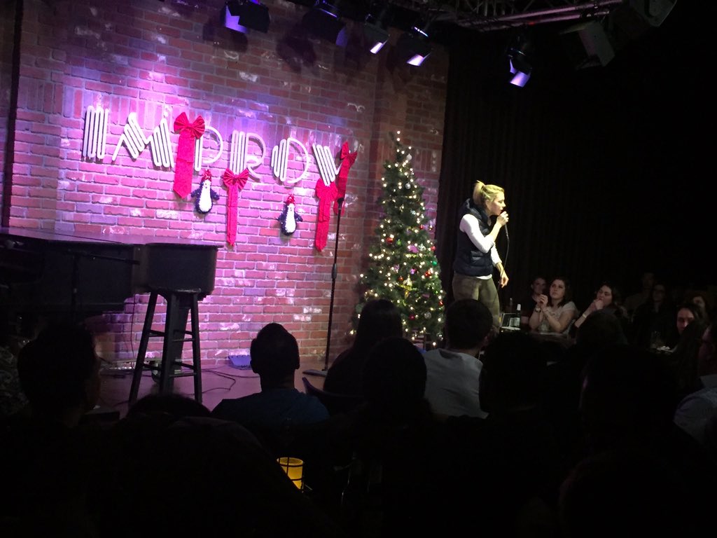 HollywoodImprov's tweet photo. @iliza #operationcomedy #worried #thin #jealous #christmascomedy https://t.co/kqt3jCGPxr