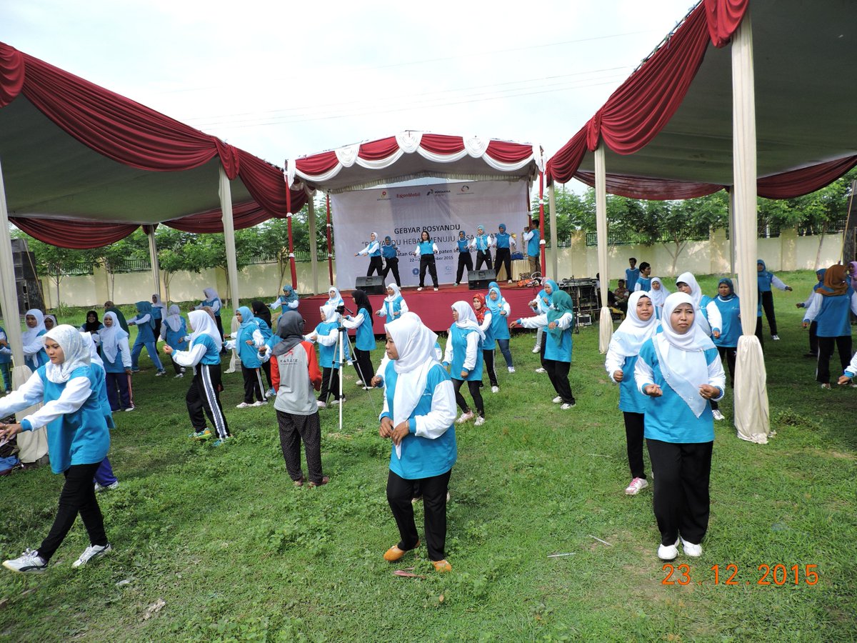 Gebyar Posyandu bertema Posyandu Hebat Menuju Desa Sehat, tgl 23 Des 2015