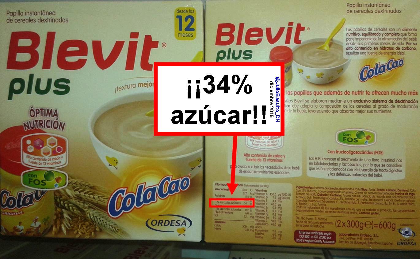 BLEVIT PLUS CON COLA CAO 600 G