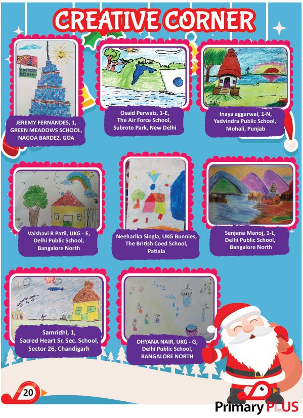 primaryplusmedi's tweet photo. Some attractive &amp; #awesome #creative done by the school kids of different schools published in Primary Plus Media. https://t.co/0w9Xpzb6LQ
