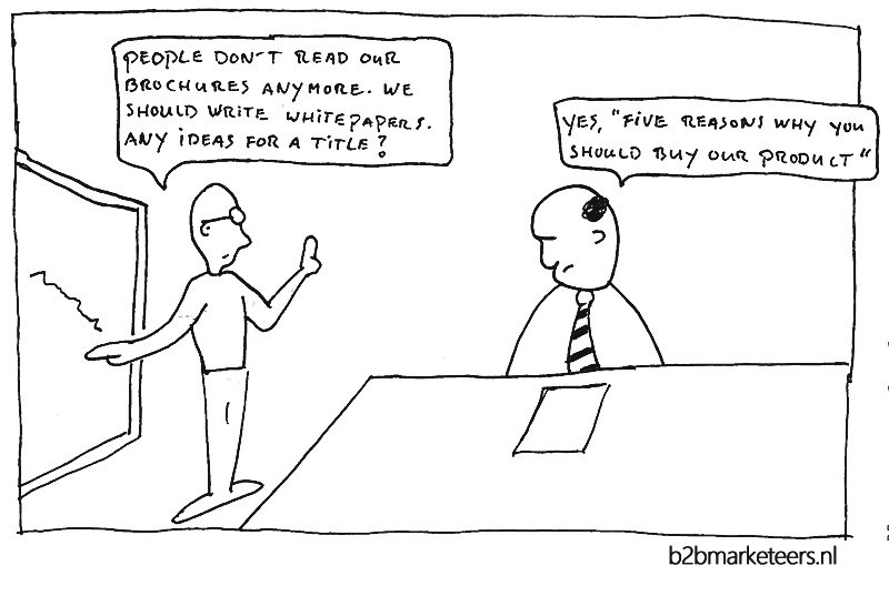 Whitepapers inzetten voor b2b leadgeneratie: b2bmarketeers.nl/b2b-content-ma… #contentmarketing #b2b
